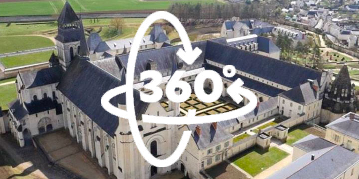 Abbaye Royale de Fontevraud (3 espaces / 5 points de vue)