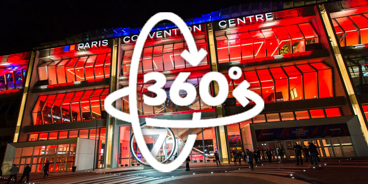 Porte de Versailles 7.3 • Paris (8 salles / 18 points de vue)